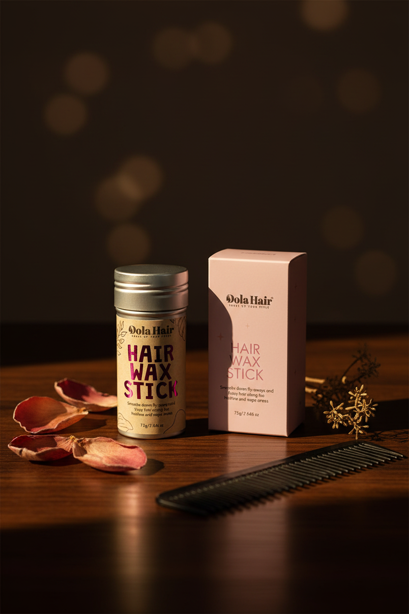 Hair Wax by Lumière Beauty – Luxury Editorial Shot