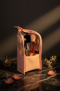 Waterproof Foldable Makeup Brush Case with Zipper